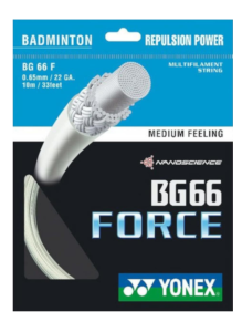BG66 Force 10m Badminton Kordajı - Beyaz | Yonex
