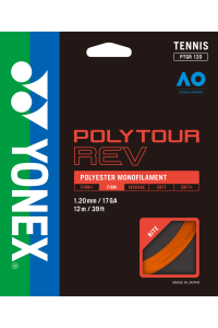 PolyTour Rev 120 Monofilament 12m Tenis Kordajı - Turuncu |Yonex