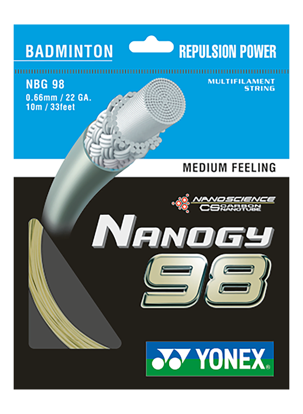 Nanogy 98 10m  Badminton Kordajı - Gold | Yonex