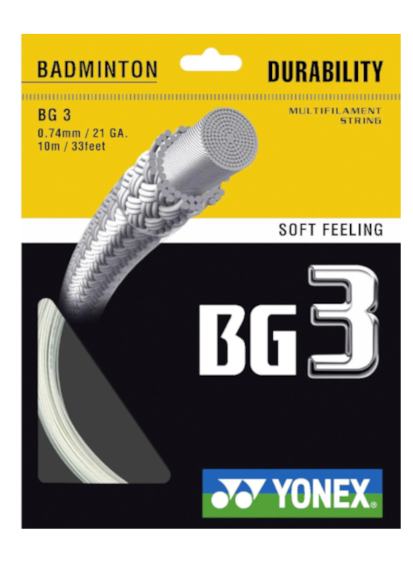 BG3 10m Badminton Kordajı - Beyaz | Yonex