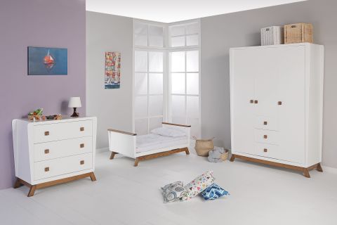 Rococo White Bebek Odası Takımı