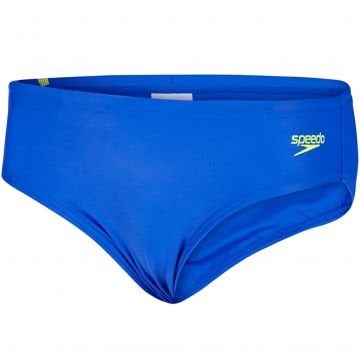 Speedo Endurance 10 Erkek Çocuk Slip Yüzücü Mayosu - Mavi/Sarı