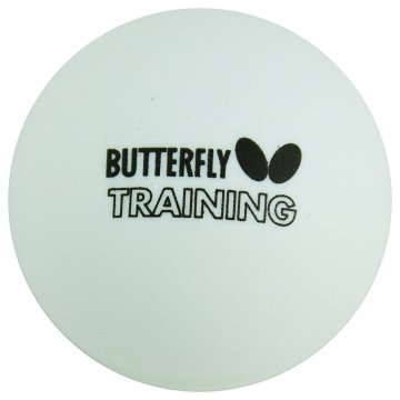 Butterfly Training Beyaz Masa Tenisi Antrenman Topu 16005B-W