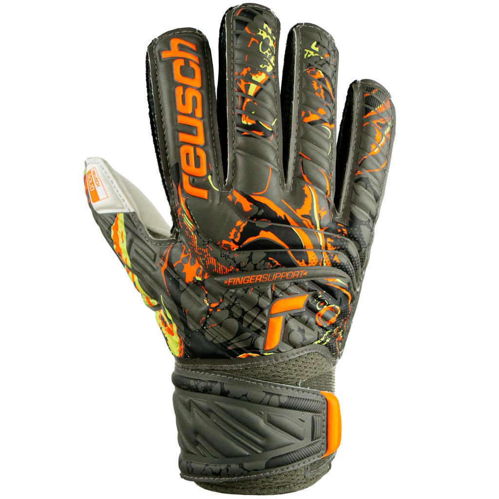 Reusch Attrakt Solid Finger Support Çocuk Kaleci Eldiveni