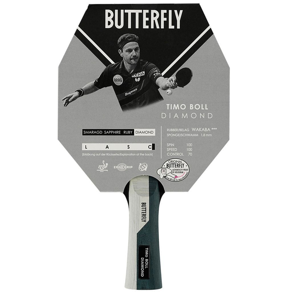 Butterfly Timo Boll Diamond Masa Tenisi Raketi