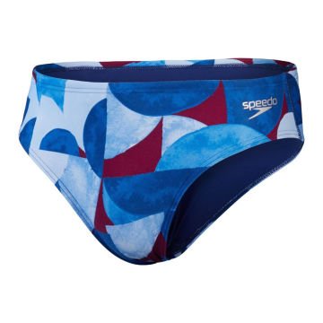 Speedo Allover Digital Brief 8 CM Erkek Slip Mayo