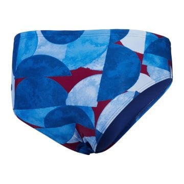 Speedo Allover Digital Brief 8 CM Erkek Slip Mayo