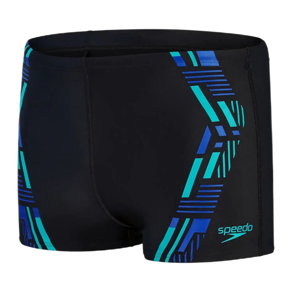 Speedo Tech Print Aquashort Erkek Yüzücü Mayosu 34