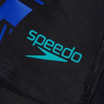Speedo Tech Print Aquashort Erkek Yüzücü Mayosu 34