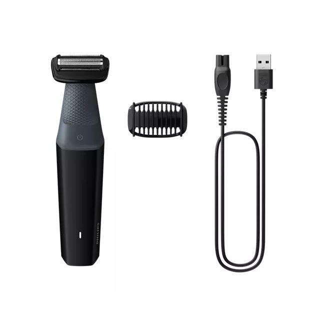 Philips Bodygroom series 3000 BG3017/01 Duşta kullanılabilir kasık ve vücut düzeltici