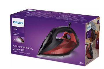 Philips 7000 Serisi DST7022/40 HV Buharlı Ütü Siyah/Kırmızı