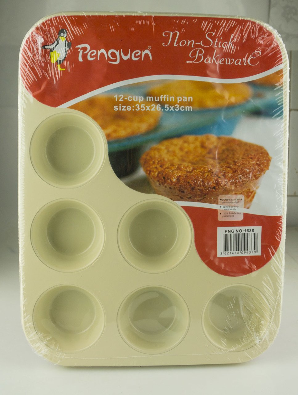 Penguen PNG-1638 Kek kalıbı (krem) muffin kalıbı