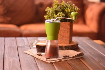 Taşev T0850 Grinde Kahve ve baharat Öğütücü Yeşil (kahve değirmeni)