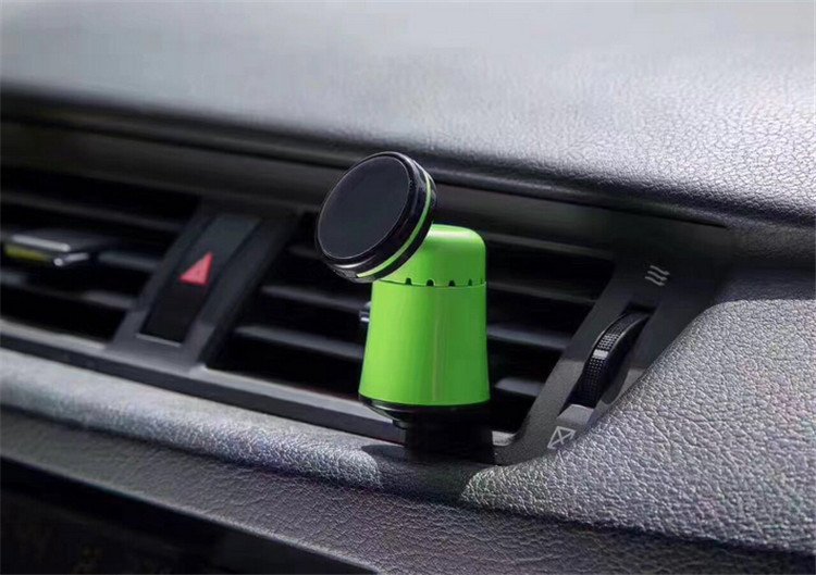 Renkli Mini araç telefon tutucu Yeşil
