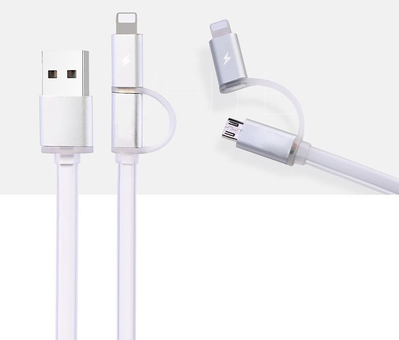 Fashion Fast Charg Data led ışıklı USB Şarj Kablosu (Hızlı şarj) Gri iphone 5/5s/5c/6/6s/7, ipad mini, ipad 3/4 ve Samsung Galaxy Serileri