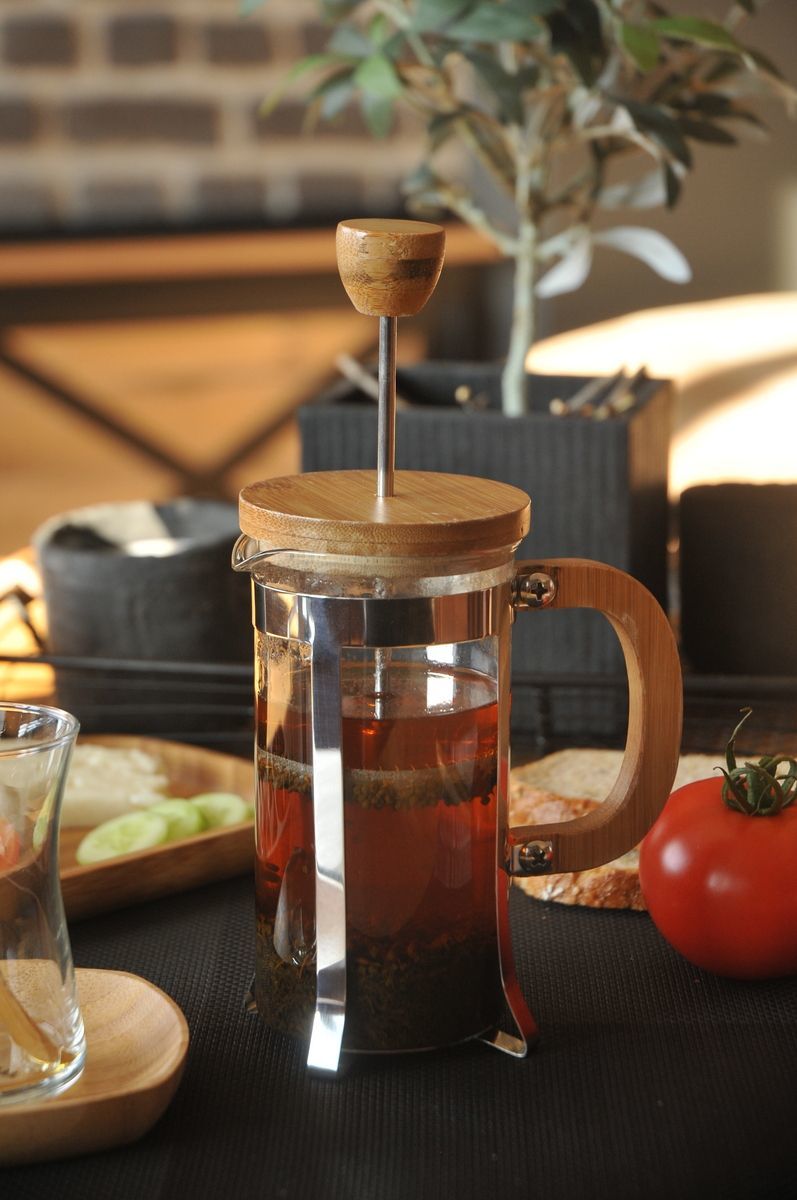 Bambum B2487 Ginza - French Press 600 ml (Çay Presi) bitki çayı demleme