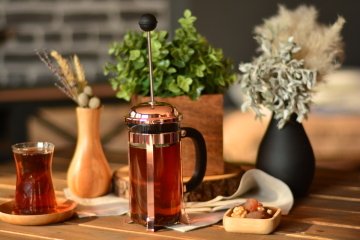 Taşev T2770 Holmes - French Press 350 ml (Çay Presi) bitki çayı demleme