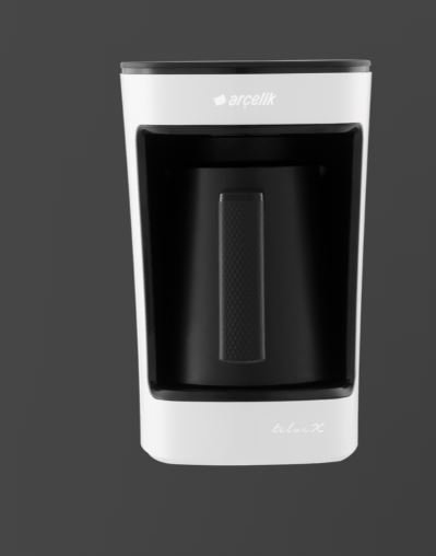 Arçelik TKM 3341 Telve-X BeyazTürk Kahve Makinesi