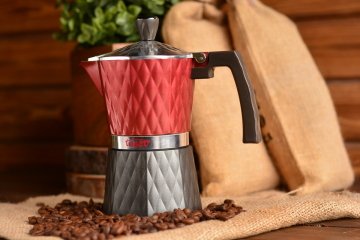 Taşev TT1204 Diamante Moka Pot 3 Fincan (alüminyum)