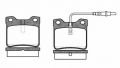 PEUGEOT 605 ARKA FREN BALATASI DİSK ECOPARTS 4251.93-21278