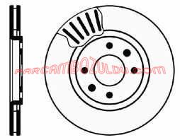 ÖN FREN DİSK TAKIM XSARA 4246.V3