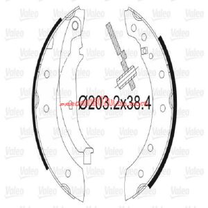 Arka Fren Balatası R19 - 7701203979