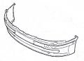 ÖN TAMPON FISKIYE DELİKLİ PEUGEOT 406 7401.P3