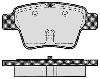 RENAULT KANGOO ARKA FREN BALATA TAKIMI YAYSIZ BSG 4254.76-70-200-013