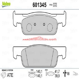 Ön Fren Balata Takım Clio IV - 410605612R