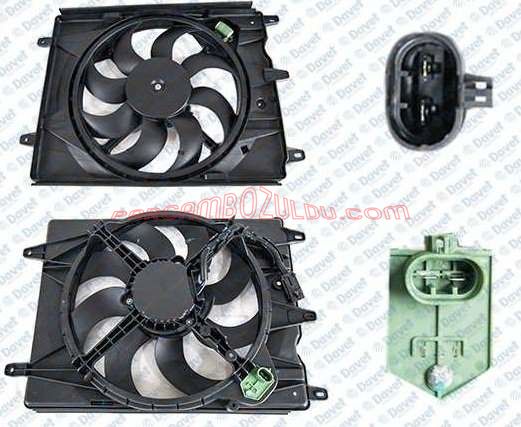 Fan Motoru Egea 1.3-1.4 16V - 52052605