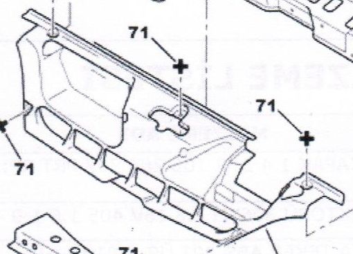 RADYATÖR ÜST DAVLUMBAZ XSARA 7104F6