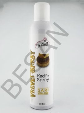 SARI SPREY KADİFE BOYA 250ML DR.GUSTO