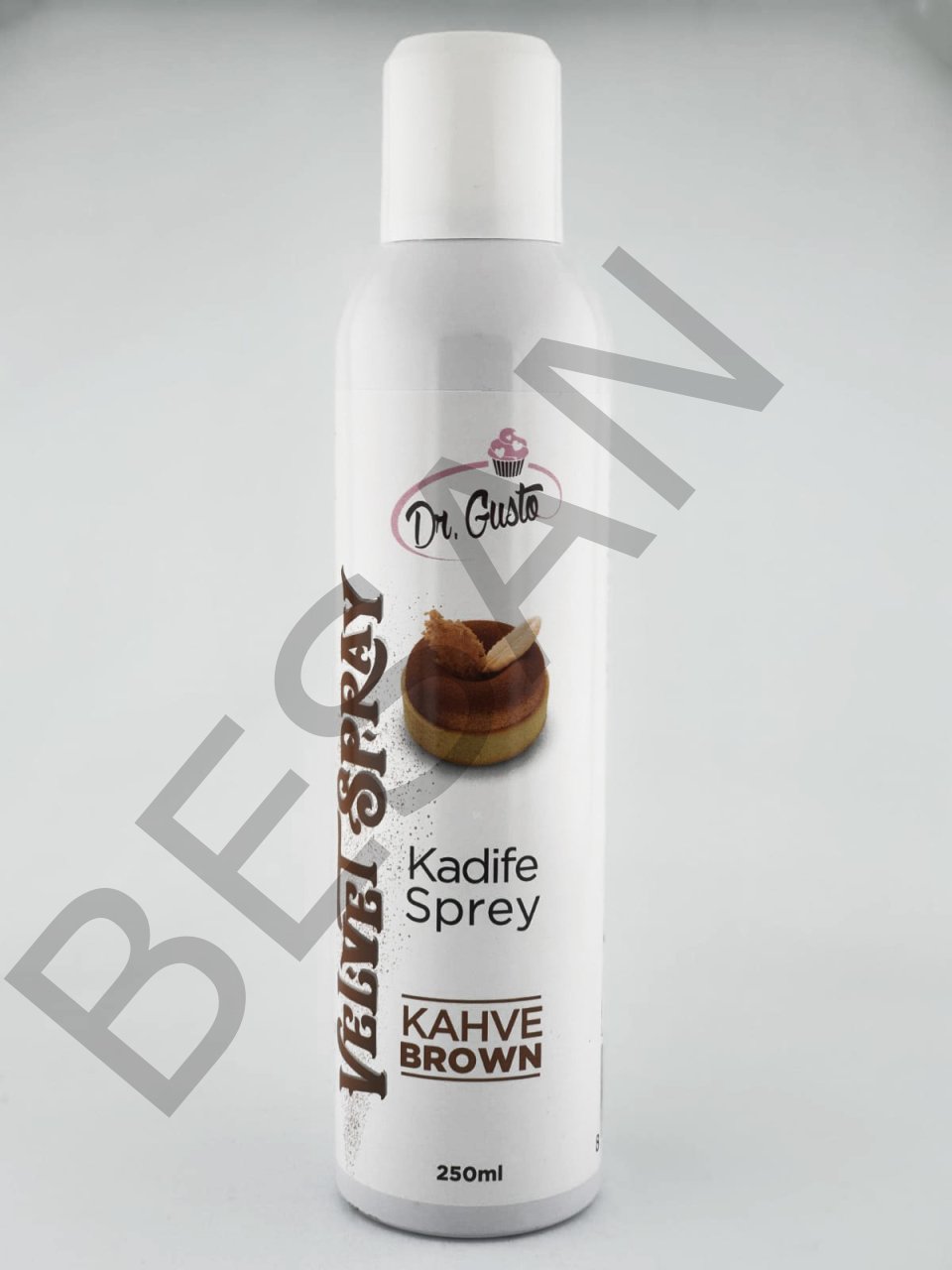 KAHVERENGİ SPREY KADİFE BOYA 250ML DR.GUSTO