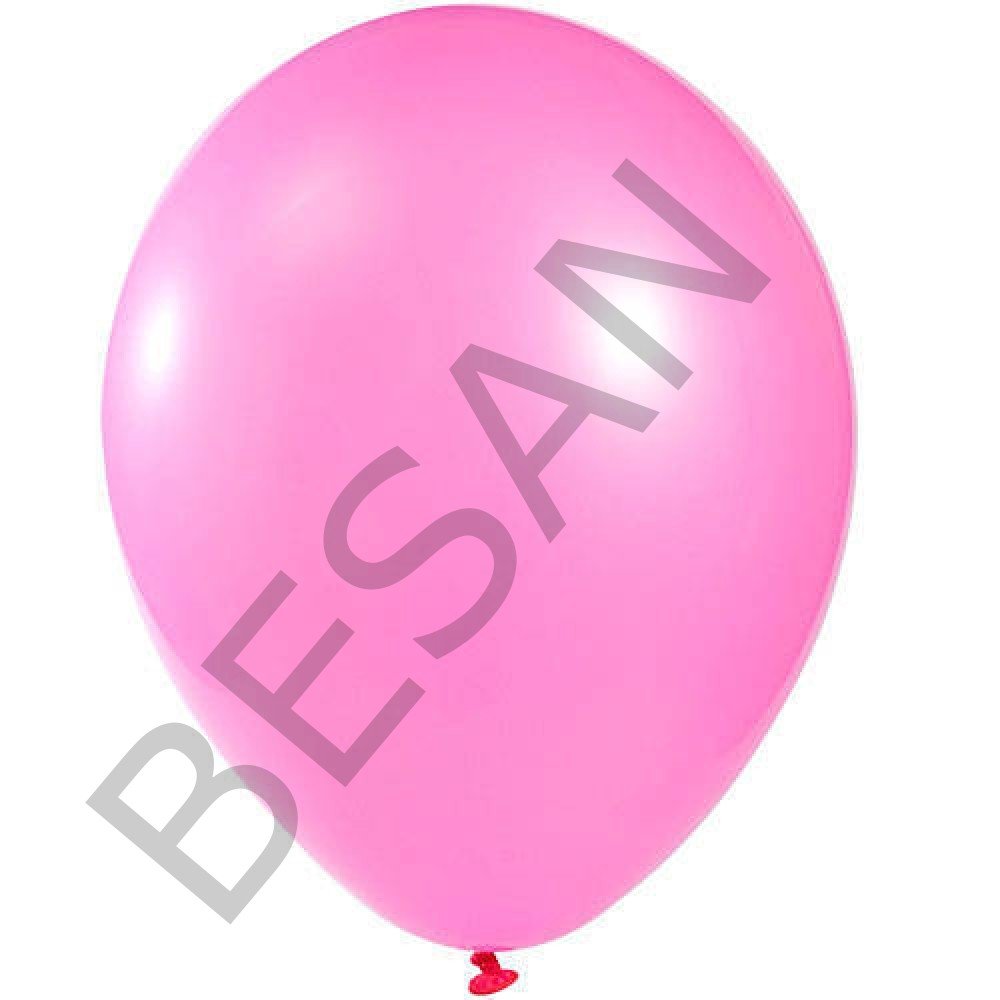 METALİK BALON AÇIK PEMBE 10 ADET