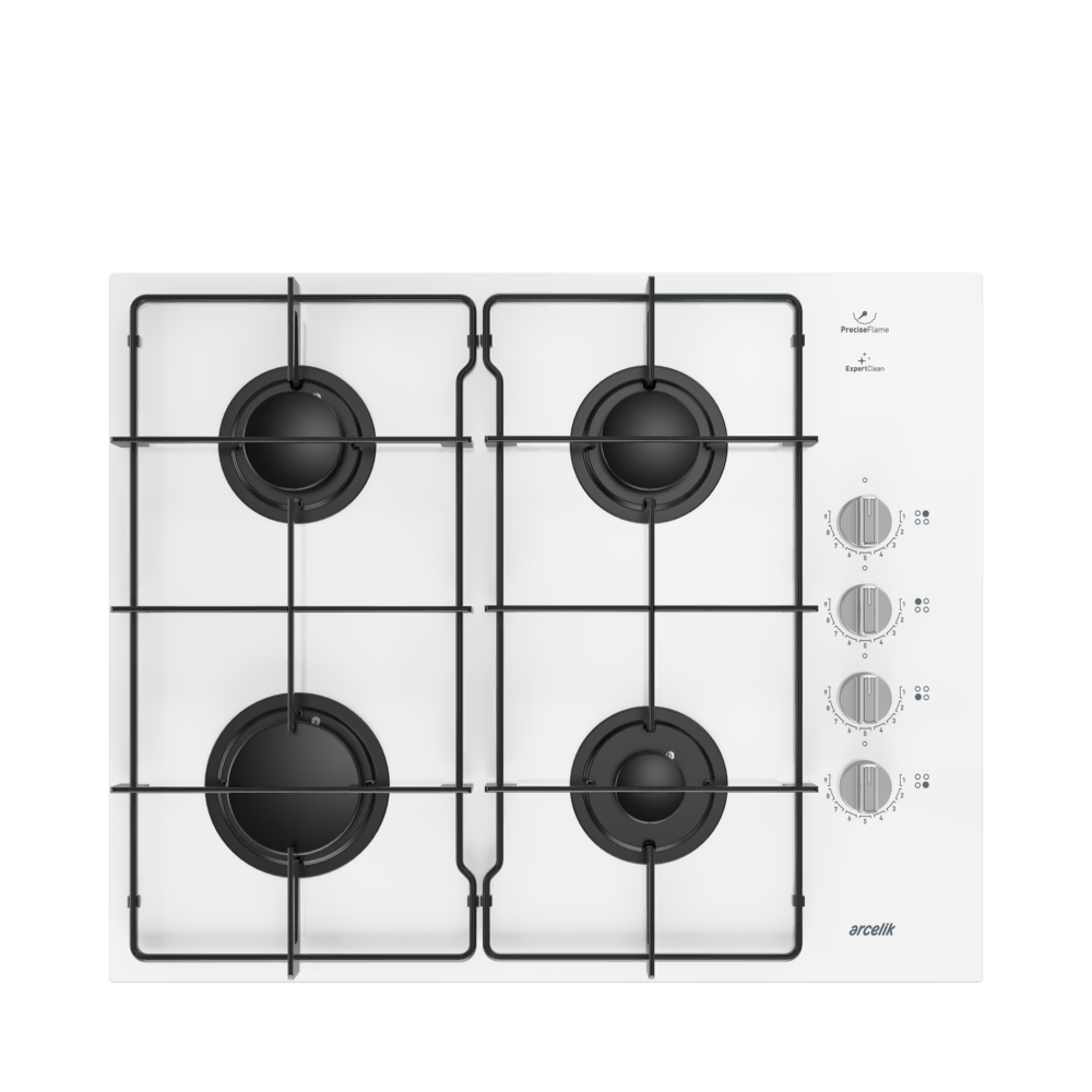 Arçelik OCD D 651-1 EKB Gazlı Cam Tablalı Ocak