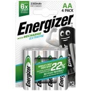 ENERGİZER ŞARJLI 2300mAh AA KALEM PİL 4lü PAKET