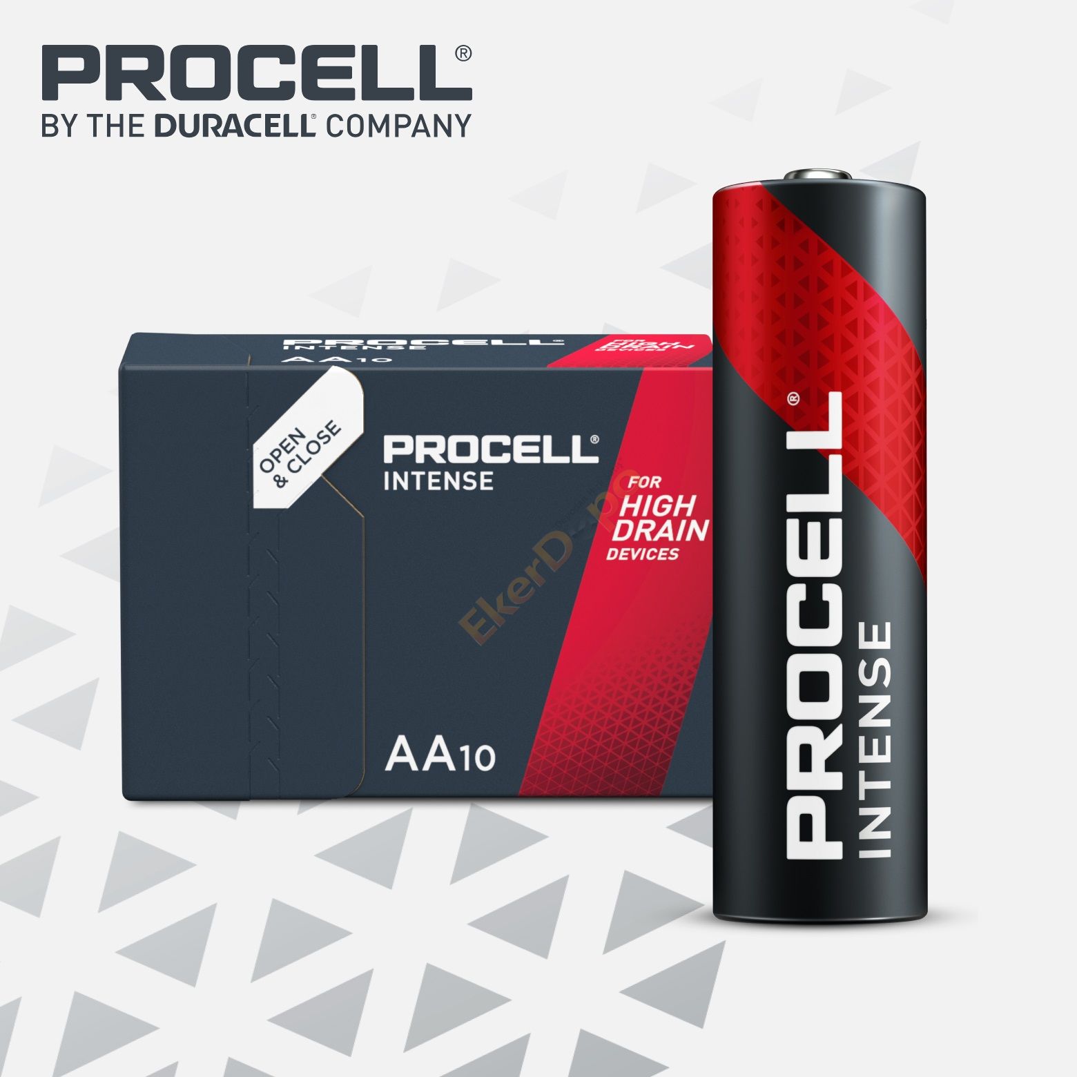 DURACELL PROCELL İNTENSE ALKALİN KALEM PİL AA 10'LU