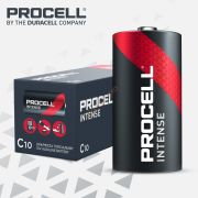 DURACELL PROCELL İNTENSE ALKALİN ORTA PİL LR14-C 10'LU
