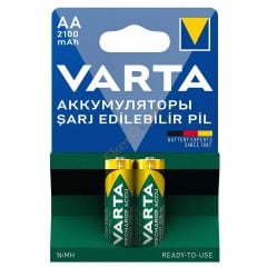 VARTA ŞARJ EDİLEBİLİR KALEM PİL (AA) 2100mAh 2\'li