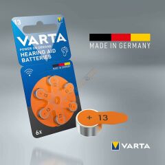 VARTA İŞİTME CİHAZ PİLİ NO.13