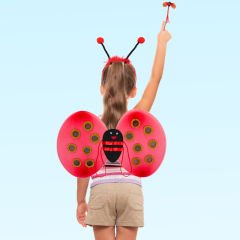 Uğur Böceği Kanat, Asa ve Taç 3'lü Set