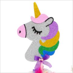 Unicorn Masa Süsü - 49cm x 20cm