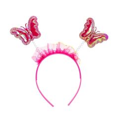 Kelebek Kanat, Asa ve Taç 3'lü Set - Rainbow