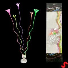 Spiral 50 cm, 5'li Balon Standı (Balonlar Hariç)