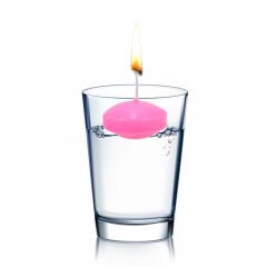 Suda Batmadan Yüzen MuM, 5 Adet - Pembe