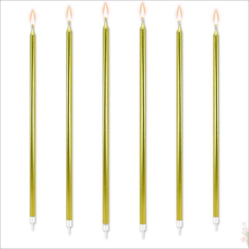 Krom MuM, 20 cm x 6 Adet - Altın