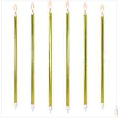 Krom MuM, 20 cm x 6 Adet - Altın