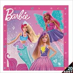 Barbie Fantasy Peçete, 33cm x 33cm - 20 Adet