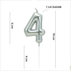 4 Rakam Gümüş MuM