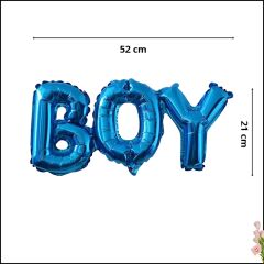 Boy Folyo Balon, 52 cm x 21 cm